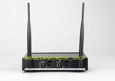 BNK professional dual channel wireless microphone X35