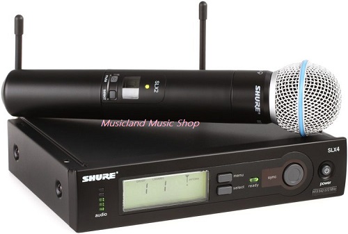 Shure SLX24/BETA58 Wireless Microphone 