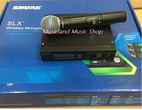 Shure Wireless Microphone SLX24 - Handheld System Band