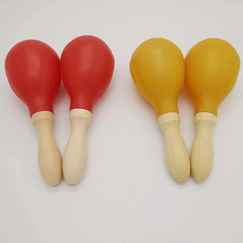 Wooden Maracas Shakers Pair – Percussion Instrument | Musicland Kenya