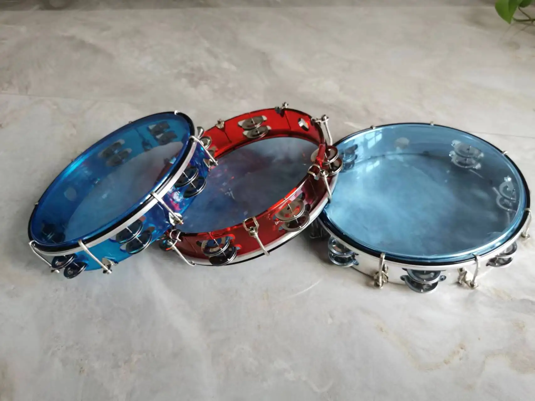 Big hand drum tambourine percussion