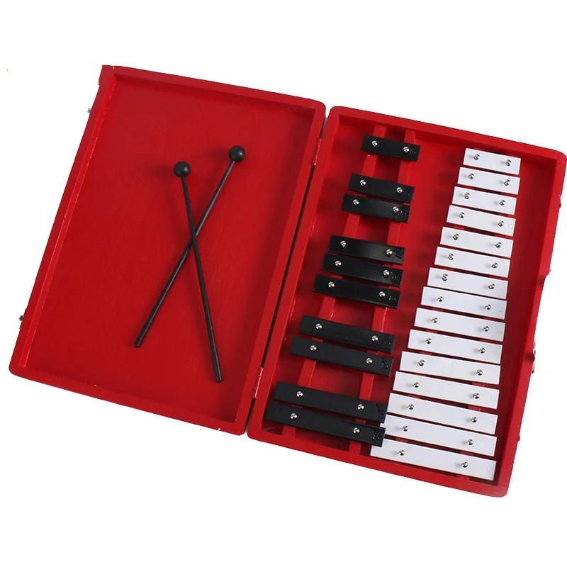 32-Note Glockenspiel / Metallophone with Carrying Case