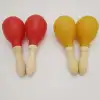 Wooden Maracas Shakers Pair – Percussion Instrument | Musicland Kenya