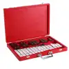 32-Note Glockenspiel / Metallophone with Carrying Case