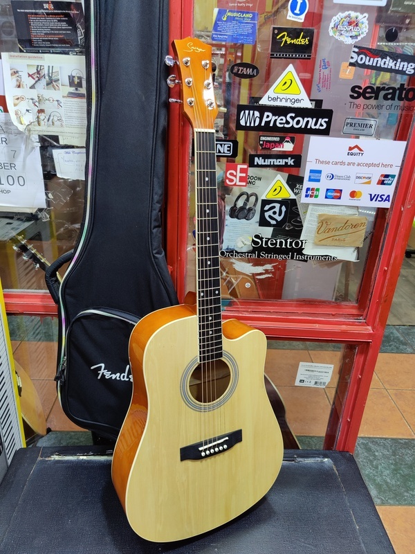 Fender 41-Inch full size acoustic guitar