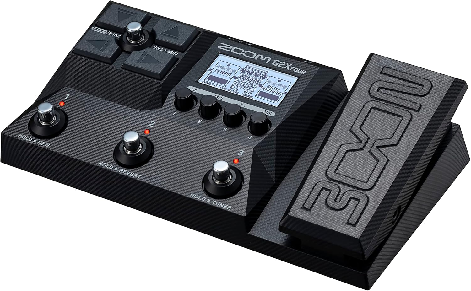 Zoom G2X Four Multi-effects Processor with Expression Pedal 