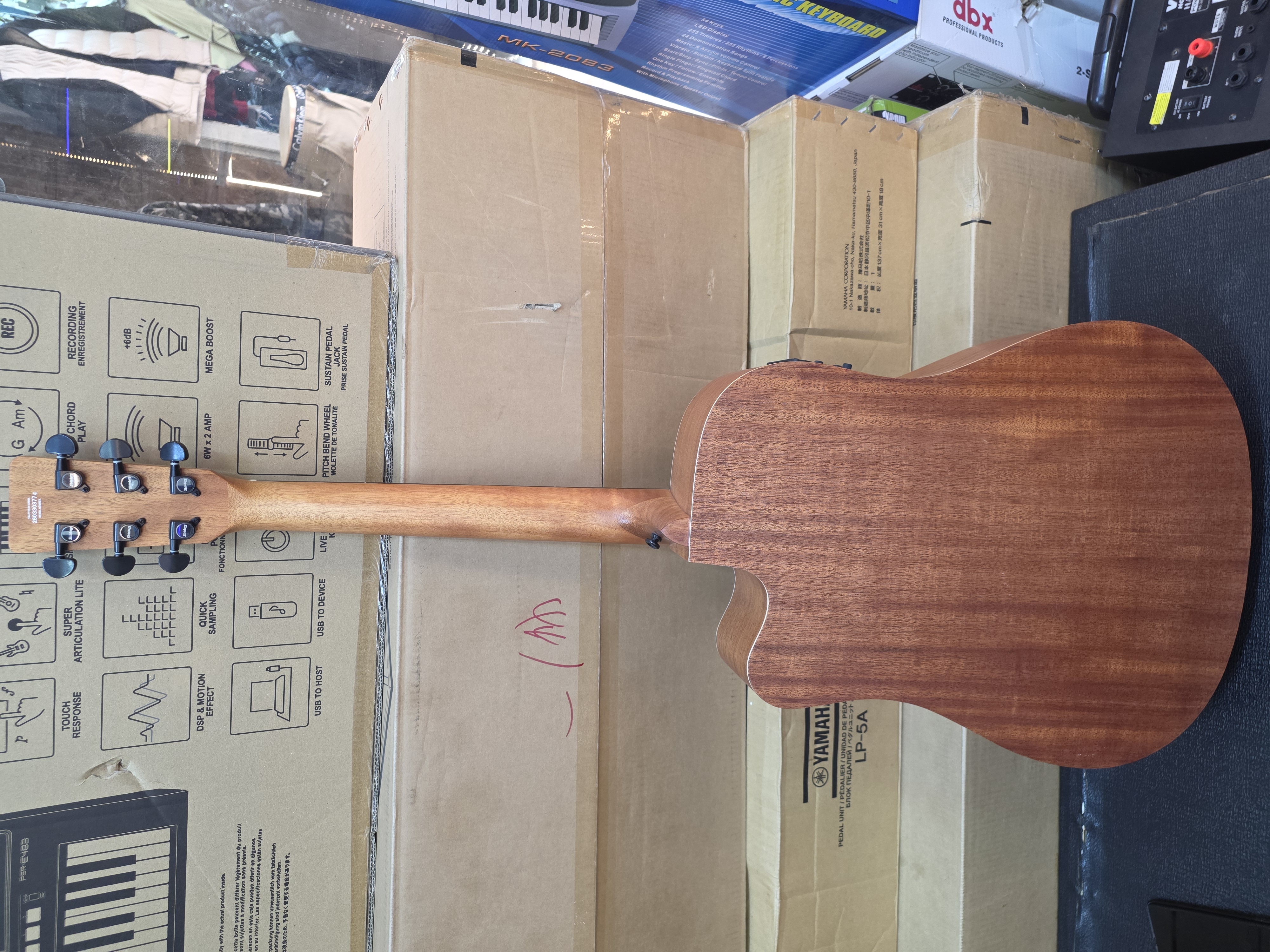Strinberg Forest Fs4d Tobacco Tos Electroacoustic Guitar back