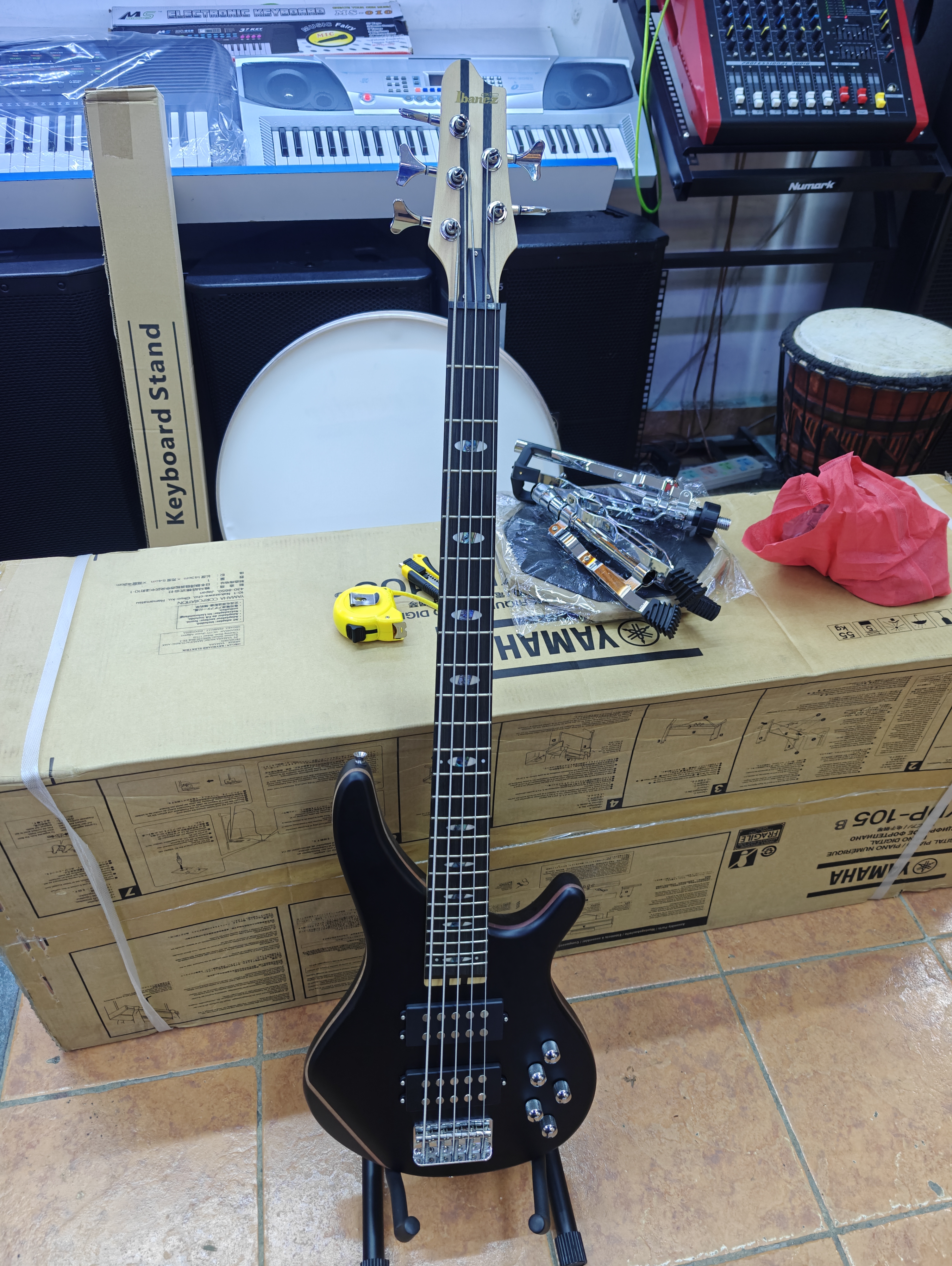 Ibanez Active 5-String Bass Guitar
