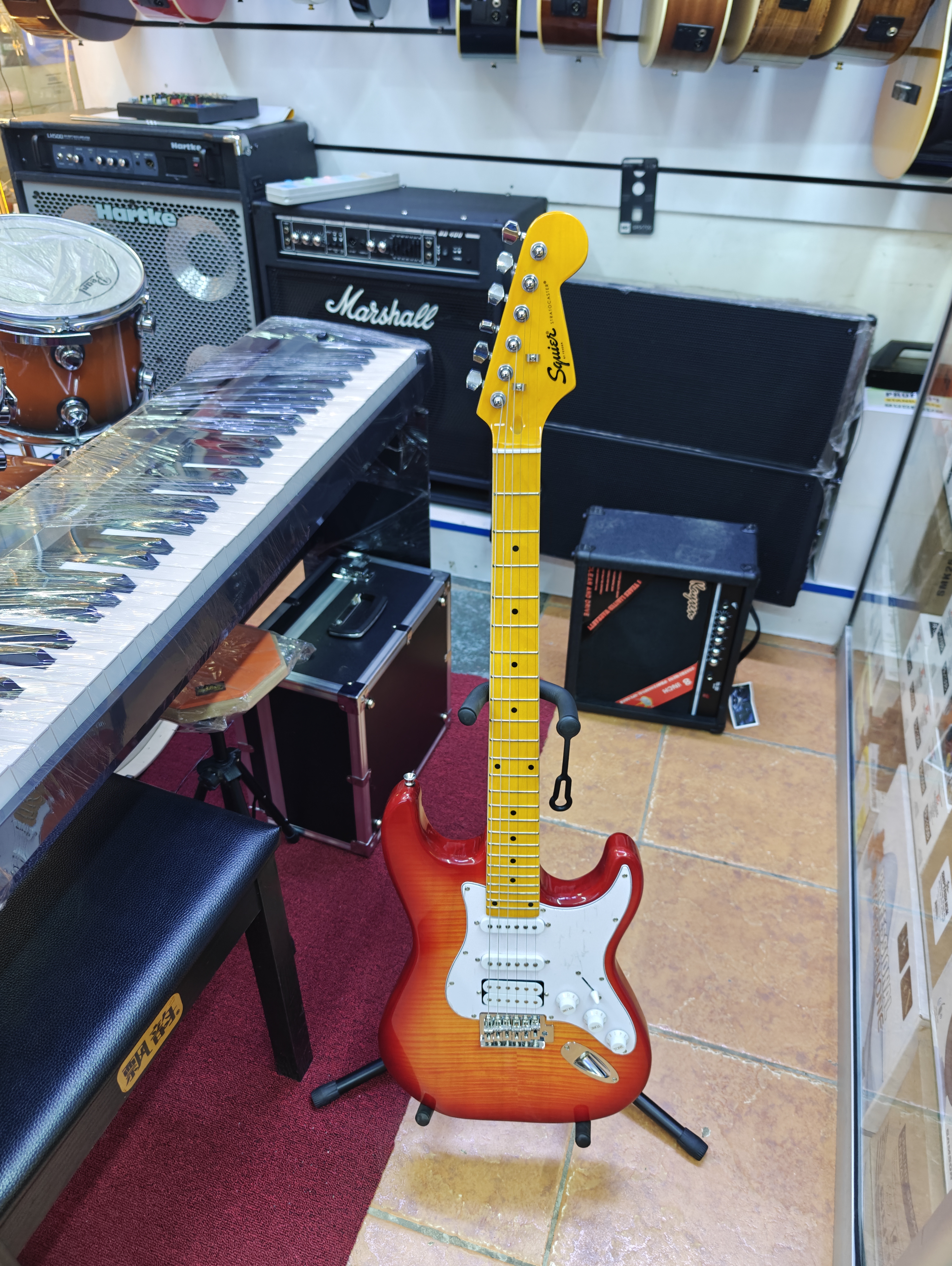 Fender Squier Stratocaster Electric Guitar,
