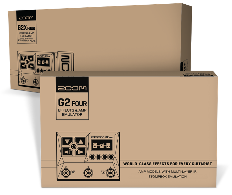Zoom G2X Four Guitar Multi-Effects Processor with Expression Pedal | Musicland Kenya