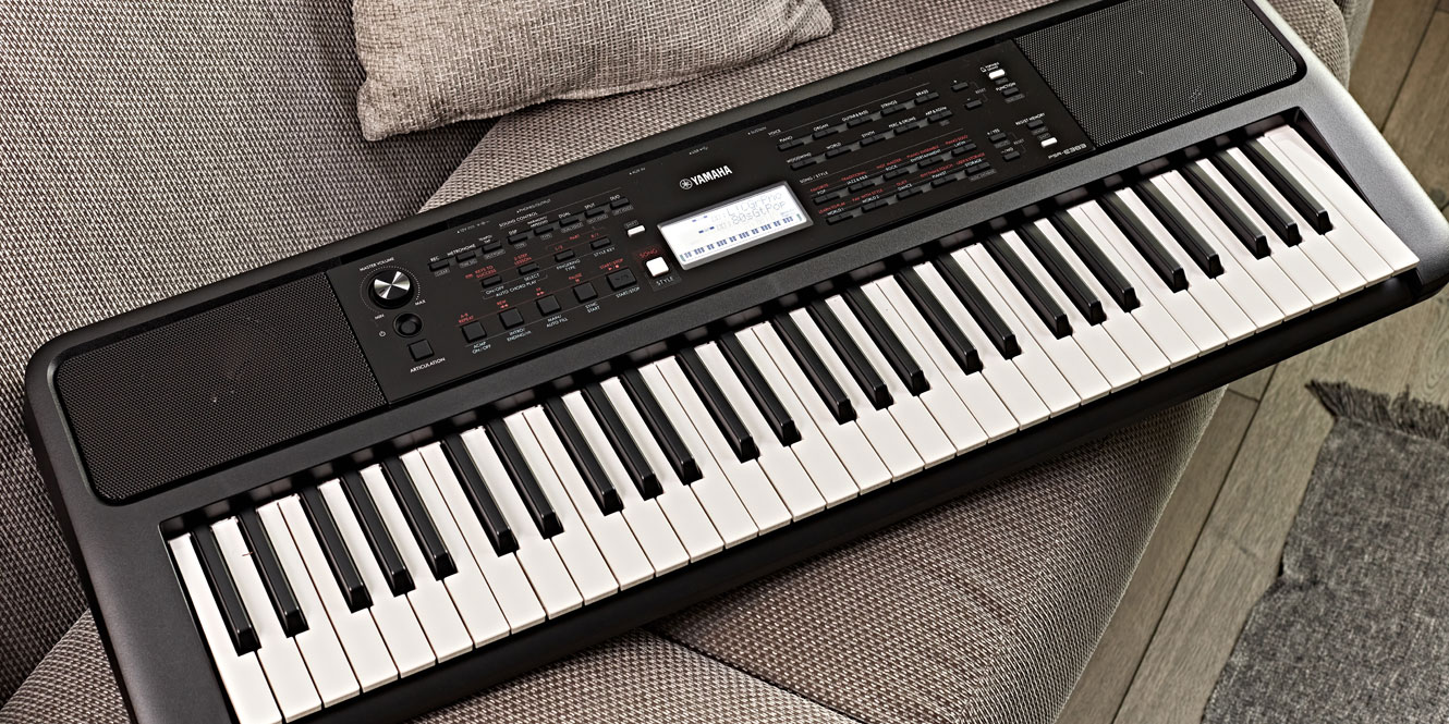 Yamaha PSR E 383 61 Portable Keyboard With Touch Response