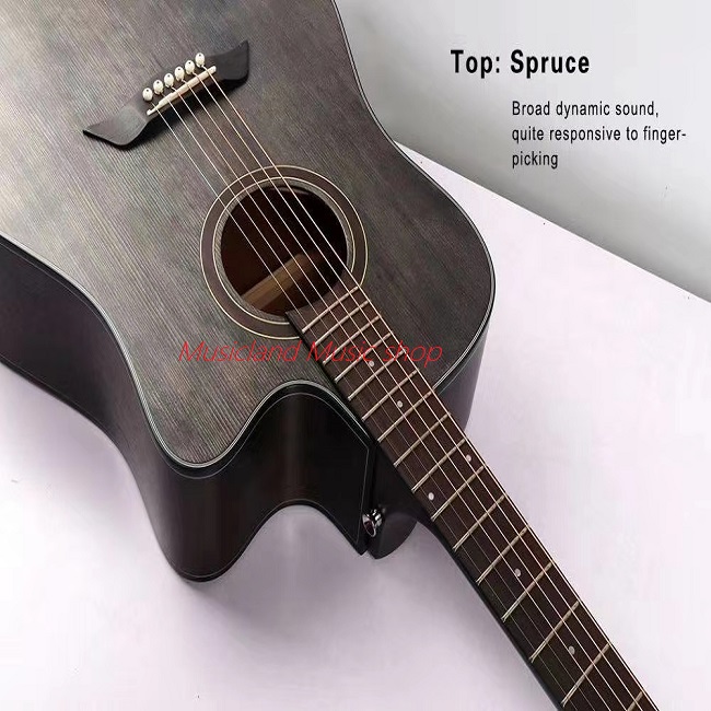 Vintage Black High Quality GUITAR