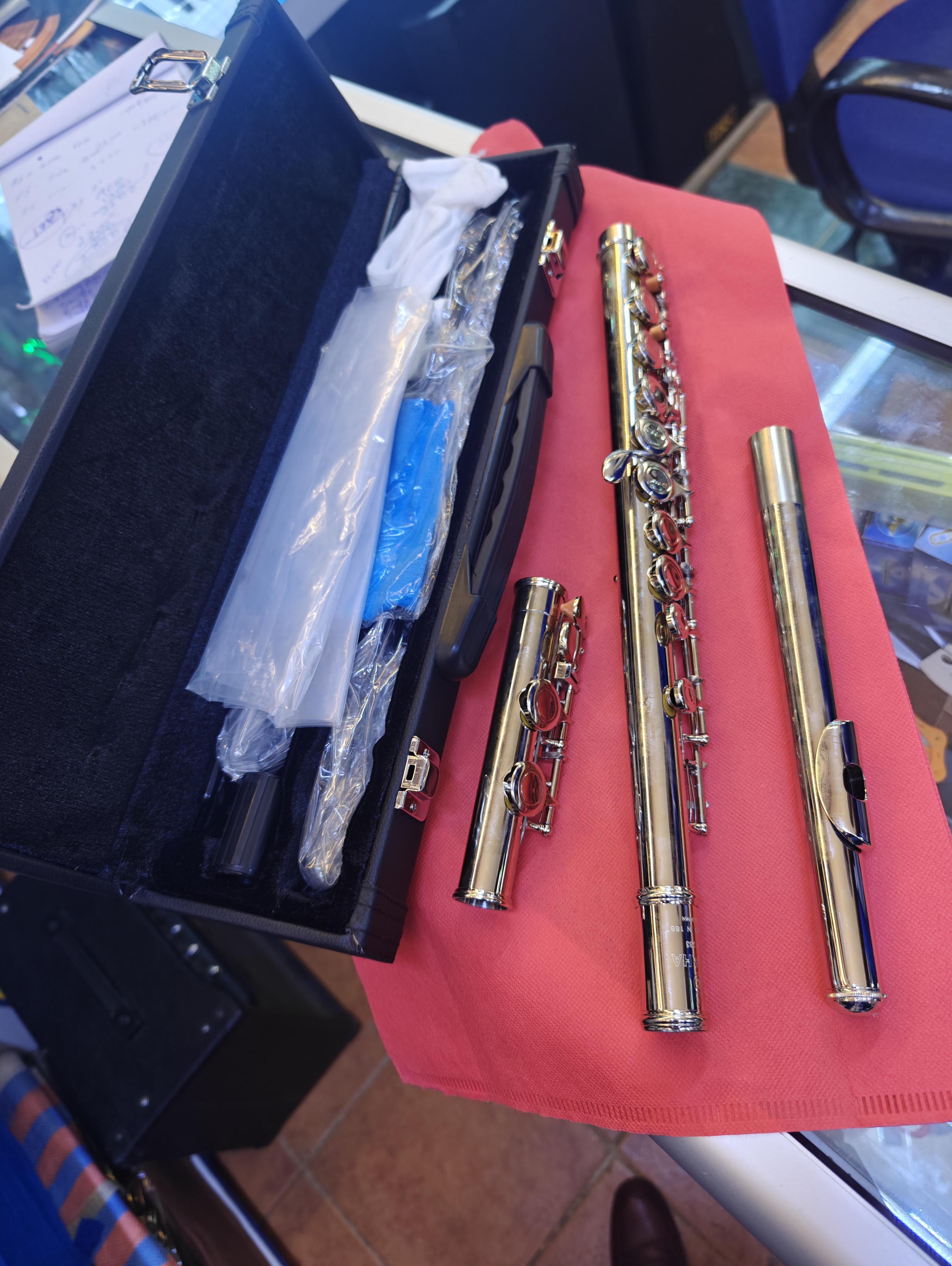Concert flute silver