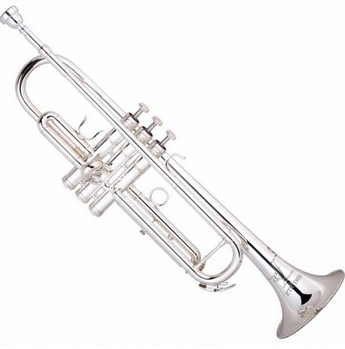 Trumpet with case